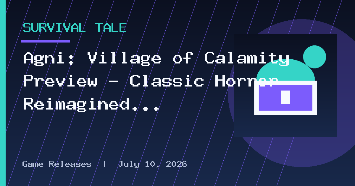 Agni: Village of Calamity Preview – Classic Horror Reimagined