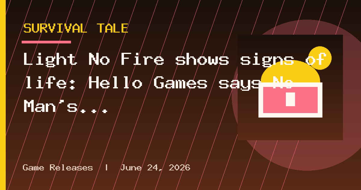 Light No Fire shows signs of life: Hello Games says No Man's Sky Cosmos