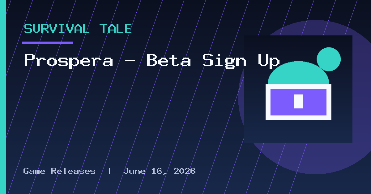 Prospera – Beta Sign Up