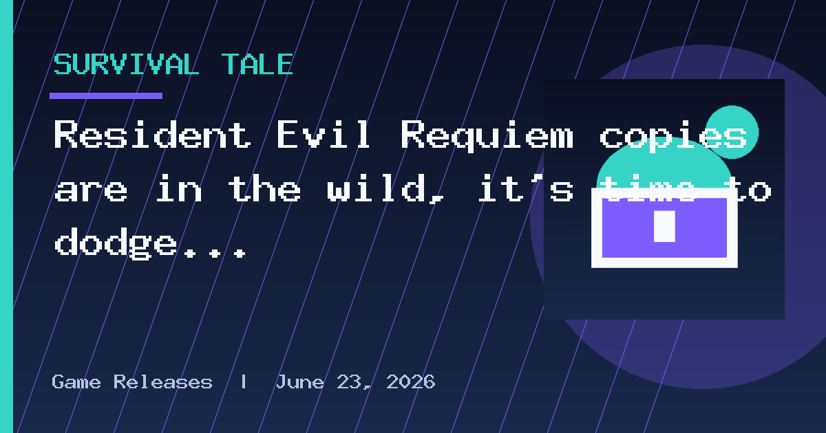 Resident Evil Requiem copies are in the wild, it’s time to dodge spoilers