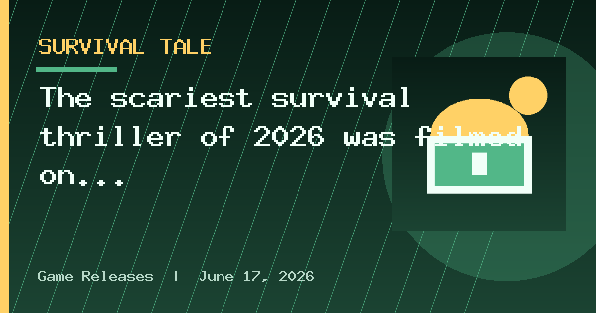 The scariest survival thriller of 2026 was filmed on sacred land deep